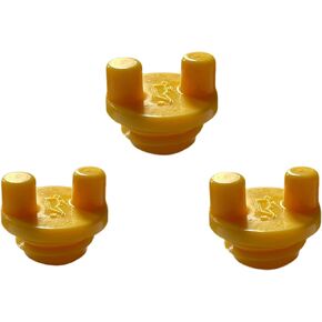 3Pcs 281658S Yellow Oil Fill Cap, Compatible with B&S Lawn Mowers