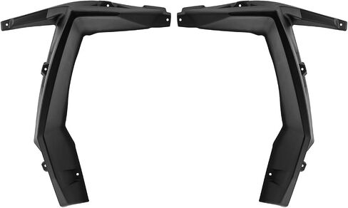 WeiSen Front Wider Fender Flares, Full Coverage Mud Guard Extensions No Drill Compatible with Polaris RZR XP 1000/Turbo/S 1000/900/900 S 2 or 4 Seater 2014-2024#2881985 in Saudi Arabia