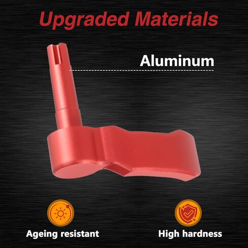 Black Aluminum Thumb Throttle Control Lever Compatible with Polaris Sportsman 450 550 570 850 XP1000 / Scrambler 500 850 XP 1000 EPS Replace#: 2010359 2010336 in Kuwait