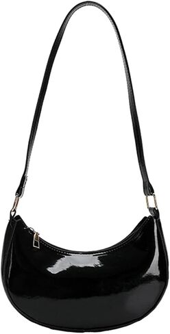 Patent Leather Evening Purse Shiny Clutch MINI Hobos Armpit Shoulder Bag in Saudi Arabia