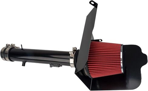 Torchbeam Cold Air Intake Filters System Kits Fit for Altima 2007-2012, Aluminum Filter System Replacement Red in Kuwait