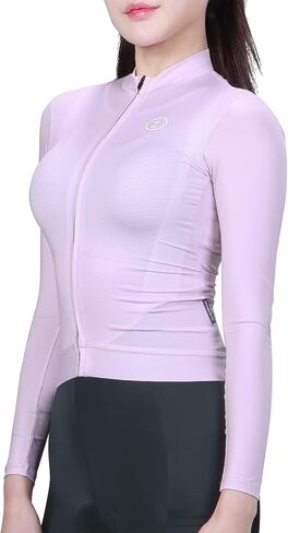 INBIKE Cycling Jersey Women Long Sleeve, Breathable Bike Shirts with Pockets, Bicycle Clothing for Road Biking Riding in Saudi Arabia