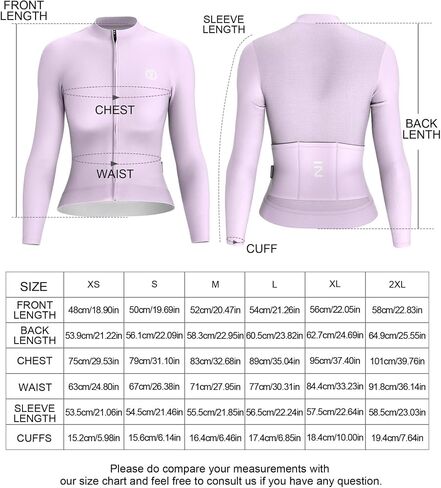 INBIKE Cycling Jersey Women Long Sleeve, Breathable Bike Shirts with Pockets, Bicycle Clothing for Road Biking Riding in Saudi Arabia