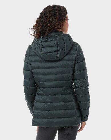 32 Degrees Women’s Water-Repellent Packable Down Jacket, Ultra-Light with Detachable Hood in Saudi Arabia