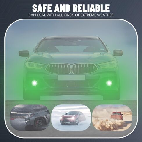 2PCS Angel Eye Halo Fog Lights for Cars, Universal Fog Lights, 2.5'' COB LED Super Bright High Power Fog Angel Eye Projector with Halo Rings, Daytime Light DRL Car Driving Bulbs Fit Car (Purple) in Kuwait