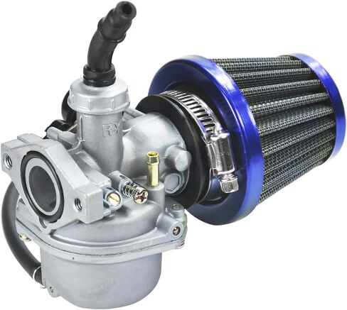 PZ19 المكربن ​​كارب فلتر الهواء خنق مقبض القبضات كابل ل 50cc 70cc 90cc 110cc 125cc تاو تاو GK110 باجا SSR أبولو كولستر الصينية أربع عجلات ATV الذهاب كارت CRF50 XL70 الترابية حفرة الدراجة الحمراء in Saudi Arabia