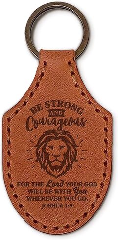 TREE OF LIFE REV. 22:14 Bible Verse Keychain - Genuine Natural Leather Key Chain w/Inspirational Scripture in Saudi Arabia