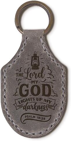 TREE OF LIFE REV. 22:14 Bible Verse Keychain - Genuine Natural Leather Key Chain w/Inspirational Scripture in Saudi Arabia