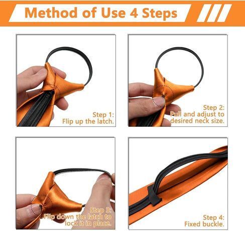 Mantieqingway Zipper Ries للرجال ألوان صلبة مسبقة ما قبل التعديل روابط الساتان الساتان العنق لمدرسة حفلات الزفاف in Kuwait