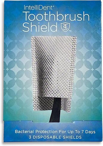 Toothbrush Shields - Pack of 10 Toothbrush Head Cover Caps - Breathable, Quick-Drying & Disposable - Perfect for Travel, Home & Office Use in Saudi Arabia