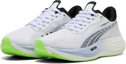 Puma Women's Velocity Nitro 3 Hyrox Running Shoes Shoeaker ، White/Cool Weather ، 7.5 in Kuwait