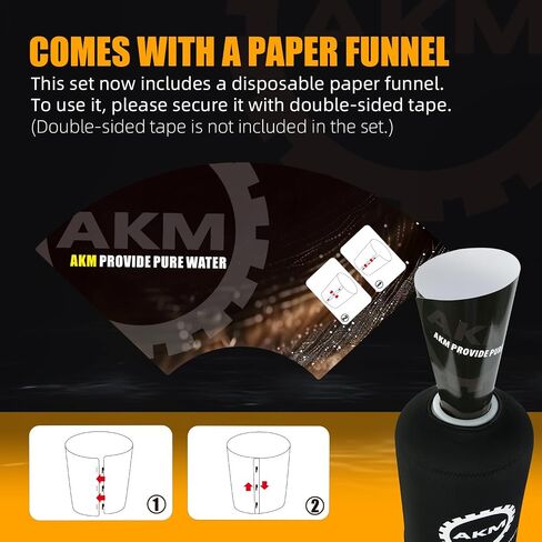 AKM Mixed Bed Deionized Di Resin Filter Fill, Use for Spotless Car Wash System Filter Change, 10 Liters(5 Liters x 2) in Saudi Arabia