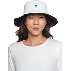 Coolibar Upf 50+ Women's Ariel Hat القابلة للانعكاس القبعة - الحماية من الشمس