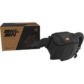 K&N Cold Air Intake System: High-Flow Air Filter, Increase Performance & Towing: Compatible with 2020-2025 Ford/Lincoln: Explorer, Avitor, 63-2622