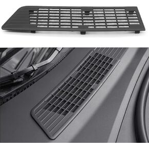 Air Intake Cover Fit for 2024 2025 Refresh Tesla Model 3 Highland, ABS Plastic Air Flow Vent Protector Inlet Cover Air Conditioning Grille Grid Mesh Inlet Cover Accessories(for Model 3 Highland)