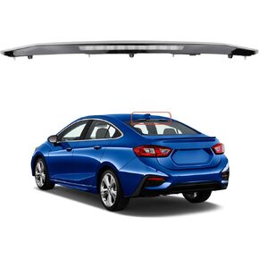 LED Third Brake Light 84277408 3rd Brake Light Assembly Compatible with Chevy Cruze 2016-2019 High Mount Stop Brake Light 84277408