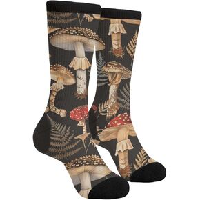 Men's Novelty Crew Socks Funny Holiday Soft Casual Dress Socks for Parties Weddings