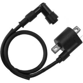 ملف إشعال الدراجات النارية ، ملف إشعال دراجة 125CC للدراجة الترابية ، متوافق مع CG 125CC 150CC 200CC 250CC المحرك العمودي ATV الدراجة الترابية Scooter GO KART (أسود)