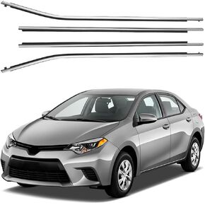نافذة صب Weatherstrip حزام الختم ملاءمة ل Toyota Corolla 2014 2015 2015 2017 2018 مقاومة للماء