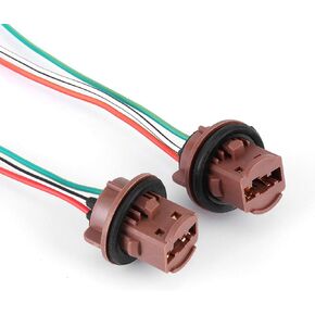 Harness Socket Plug for 7440 7441 7443 7444 T20 992A Bulbs Car Brake Lights Running Lamp