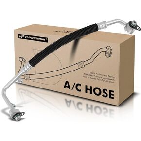 A-Premium A/C Discharge Line Hose Assembly Compatible with Chrysler Sebring 2007-2008 2.7L, Dodge Avenger 2008 2.7L, Compressor to Condenser