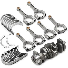 G6DH Engine Crankshaft Rod Kit Main Bearings Kit 3.3l متوافق مع Santa Fe Sedona Cadenza 2011-2019 623R63CA0A 623R6-3CA00 23110-3CFA0