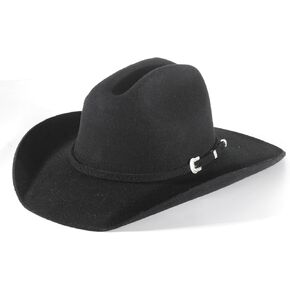 Cowboy Hat Men's Classic Cattleman Hat Cowboy Crease Crown Open Road Outdoor Hat Wide Brim