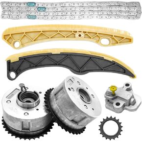 243212b620 مجموعة سلسلة التوقيت مع نوبات VVT Substrocket لـ 1.6 KIA 2012-2019 Optima Rio Soul Forte Koup Forte5 L4 لـ Hyundai 2012-2017 Tucson Sonata Accent 1.6L بديل# 244312B620 243502B600