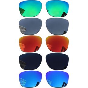 Acefrog 5 Pairs Polarized Replacement Lenses for Oakley Holston OO9334 58mm Sunglasses, Perfectly Fit, Shatterproof, Anti-scratch, Value Pack