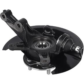 698495 Front Left Steering Knuckle Assembly&Wheel Hub Bearing Fit for Honda Civic 2003 2004 2005, Driver Side, 1.7L L4