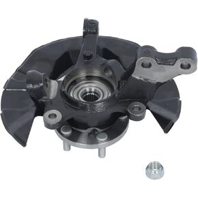 munirater Front Driver Side Steering Knuckle Assembly Replacement for Corolla 2003-2008 1.8L 4321219015 698-389