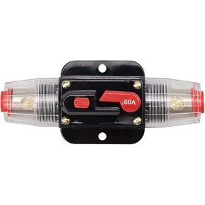 12-24V DC 10A حامل الصمامات القابلة لإعادة توزيع قاطع دائرة الصمامات العاكس لسيارات نظام الطاقة الشمسية الصوتية البحرية للسيارات in Kuwait