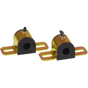 Prothane Universal Greasable Sway Bar Bushings - 21MM - Type A Bracket - Black