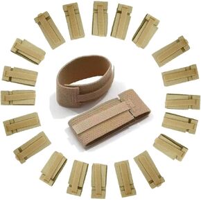 30 Pcs Reusable Male Outer Catheter Strap Catheter Fixator with Adjustable Condom Strap Fixing Strap