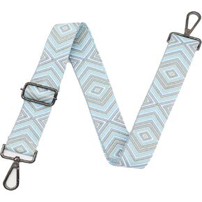 Purses Purse Strap Wide Shoulder Strap Adjustable Replacement,Retro Jacquard Embroidery for Shoulder Bags