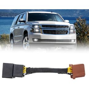 All Lights Mod 6 Mod High Mod لـ Chevy Silverado 1500 Tahoe Equinox Suburban ، GMC Yukon Terrain Sierra 1500 ، Buick تصور عوارض منخفضة على عوارض عالية على جميع المصابيح الأمامية على قابس الوحدة النمطية والتشغيل