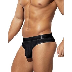 Arjen Kroos Men's Sexy Mesh Thongs Underwear Breathable Silky Lingeries Hot Lace Panties