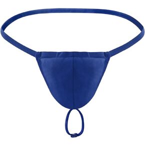 Men's Sexy Strap Thong Underwear with Athletic Supporter G-String Thong Underwear for Men