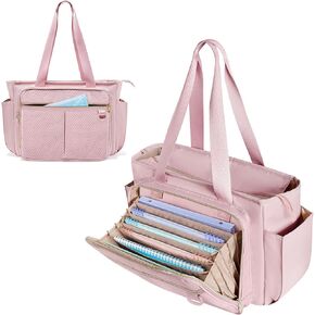 Nurse Tote Bag for Women, Nursing Clinical Bag - Accordion File Organizer, Nurse Work Bag for Home Healthcare