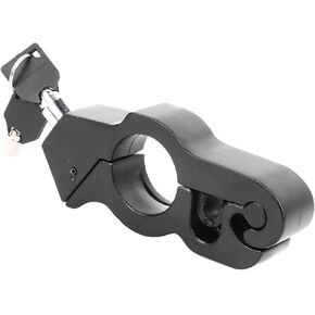 Handlebar Lock Hand Lock Brake Lock Throttle Lock Motorcycle Handbrake Vehicle Alloy Black Anti Theft Motorbike T Knobs, Genericoka8g7gsx0