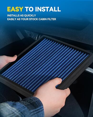 PHILTOP Cabin Air Filter, Pack of 2 Replacement for CF10285 CP285 4Runner Camry Corolla Tundra Highlander Avalon Prius IS250, Premium Cabin Filter with Activated Carbon Filter Up Dust Pollen Odor in Saudi Arabia
