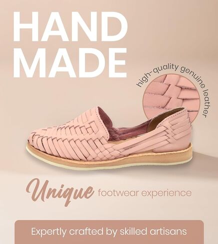 Macarena Collection Womens Shoes Leather Sandals for Women | Huarache Handmade Mexican Sandals Women | Comfortable & Stylish Womens Sandals 813 Style in Saudi Arabia