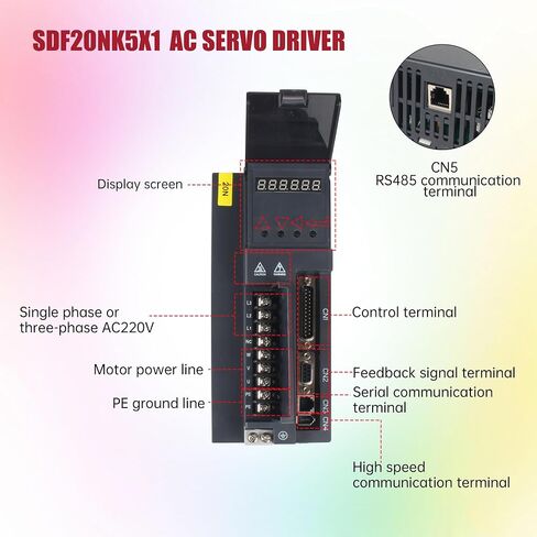 CNCTOPBAOS 1.5KW AC Servo Motor Kit,220V with Servo Driver System Controller Kit,with Encoder,Power Cable 1500W 2500rpm 5.73Nm ac servo kit for Industrial Robot/Cutting Machine/Medical Equipment in Saudi Arabia