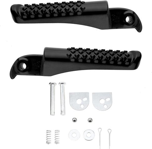 طقم دواسة Foolsports PowerSports ، سبيكة الألومنيوم أوتاد قدم الدراجة الصغيرة مناسبة لكولمان CT200U Trail 200 CT200U-EX BT200X CT100U CC100X 97CC 100CC 3.0HP 196CC 200CC 6.5HP (RED) in Kuwait