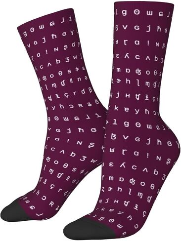 Math Formulas Blackboard Socks For Women Men Soft Novelty Crew Socks Athletic Socks Funny Crazy Dress Socks in Kuwait