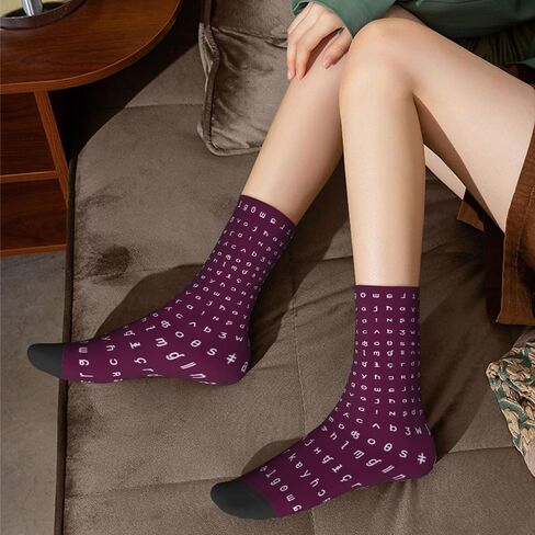Math Formulas Blackboard Socks For Women Men Soft Novelty Crew Socks Athletic Socks Funny Crazy Dress Socks in Kuwait