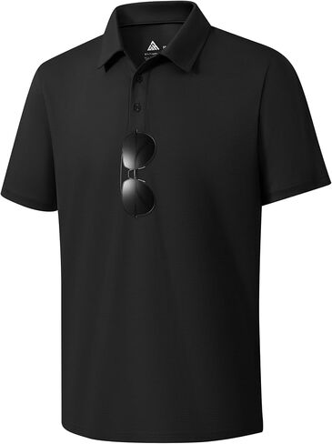 ZITY Mens Polo Shirts Short Sleeve Performance Moisture Wicking Work Golf Shirt in Saudi Arabia