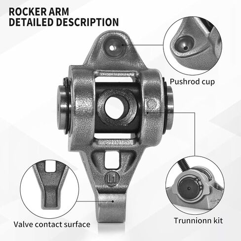1pc Rocker Arms & AFM Valve Lifters with Bolts Kit, Replaces MR-1341 10214664 & JB-7011, Fits 5.3L 6.0L 6.2L V8 Engines in Saudi Arabia