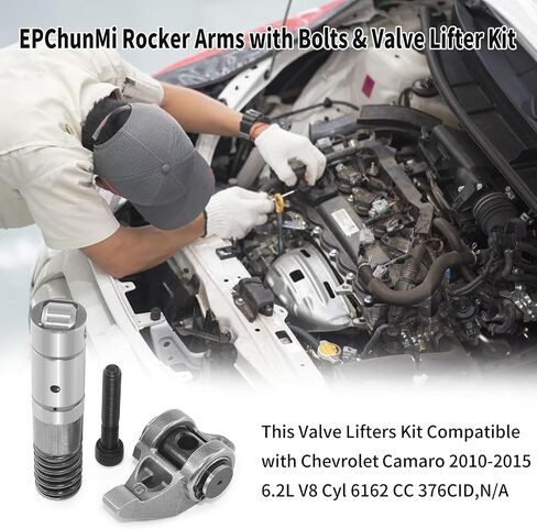 1pc Rocker Arms & AFM Valve Lifters with Bolts Kit, Replaces MR-1341 10214664 & JB-7011, Fits 5.3L 6.0L 6.2L V8 Engines in Saudi Arabia