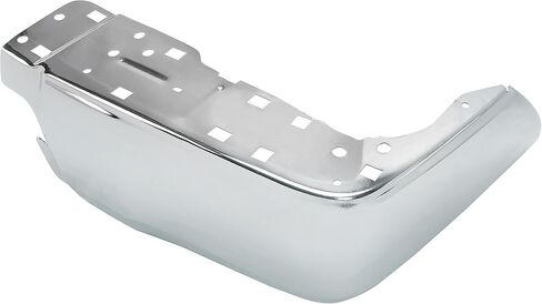 KUAFU Rear Bumper End Caps Covers Corner Extension Compatible with 2014-2021 Toyota Tundra w/o Parking Sensors Holes Chrome Right Side in Kuwait